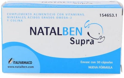 Natalben Supra 30 Cápsulas